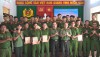 Thăm, tặng quà động viên 61 chiến sỹ nghĩa vụ quân sự chuẩn bị thi THPT Quốc gia