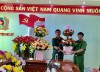 Lãnh đạo huyện Phù Mỹ thăm, chúc mừng Công an huyện nhân ngày truyền thống CAND