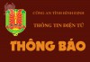 Công an tỉnh Bình Định thông báo tuyển chọn lao động hợp đồng để phục vụ trong lực lượng Công an trên địa bàn tỉnh.