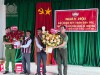Công an huyện Tuy Phước tham dự Ngày hội đại đoàn kết toàn dân tộc tại làng kết nghĩa.