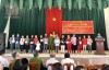 Tặng quà cho các gia đình chính sách ở 02 xã Tây Vinh và Bình Nghi, huyện Tây Sơn.