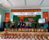 Lãnh đạo Phòng Cảnh sát PCCC&CNCH trao tặng 126 bình chữa cháy cho các hộ dân tại thôn 5