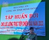 Đại tá Đặng Hồng Thọ -Phó Giám đốc Công an tỉnh phát biểu khai mạc.
