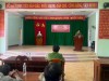 Phát động phong trào toàn dân bảo vệ an ninh Tổ quốc và tuyên truyền, phổ biến giáo dục pháp luật năm 2023 trên địa bàn xã Nhơn Lộc.