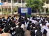 Tổ chức tuyên truyền truyền pháp luật về ma túy và lừa đảo trên không gian mạng cho học sinh Trường THCS Hoài Thanh, thị xã Hoài Nhơn.