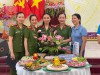 Hội Phụ nữ Công an thị xã Hoài Nhơn tham gia Hội thi “Phụ nữ khéo tay - Trưng bày mâm bánh” năm 2023.