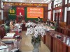 Đoàn kiểm tra của Bộ Công an kiểm tra công tác cải cách hành chính tại Công an tỉnh Bình Định.