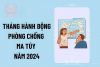 Tháng hành động phòng, chống ma túy: Chung tay xây dựng xã, phường, thị trấn sạch ma túy.