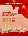 Chào mừng Lễ kỷ niệm 50 năm Ngày Giải phóng miền Nam, thống nhất đất nước (30/4/1975 - 30/4/2025)