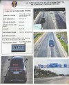 Đi chơi lễ, xe ô tô ngoại tỉnh vượt quá tốc độ cho phép 36km/h.
