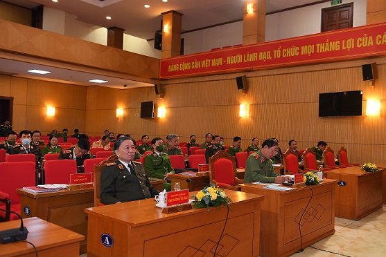Bộ trưởng Tô Lâm và các đại biểu tại Hội nghị.