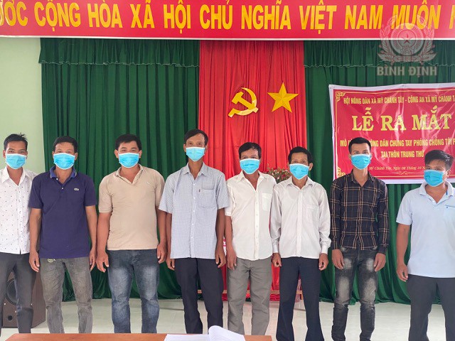 Lễ ra mắt mô hình “Hội Nông dân chung tay phòng, chống tội phạm”