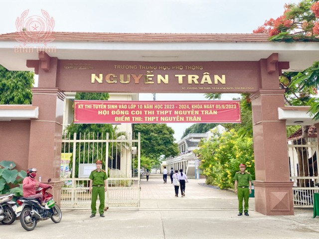 Bảo đảm an toàn tuyệt đối kỳ thi tuyển sinh vào lớp 10 THPT công lập trên địa bàn thị xã Hoài Nhơn.