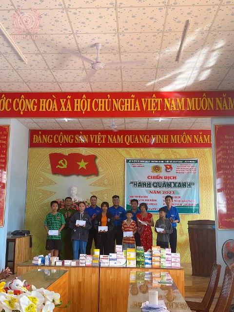 Đoàn Thanh niên Công an thị xã Hoài Nhơn tổ chức nhiều hoạt động hưởng ứng chiến dịch Hành quân xanh năm 2023.