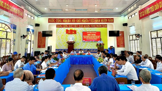 Đảng bộ phường Tam Quan Nam triển khai nhiệm vụ xây dựng phong trào toàn dân bảo vệ ANTQ