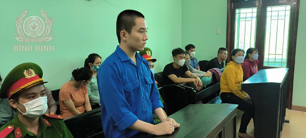 Huỳnh Thanh Nhơn tại phiên tòa sơ thẩm