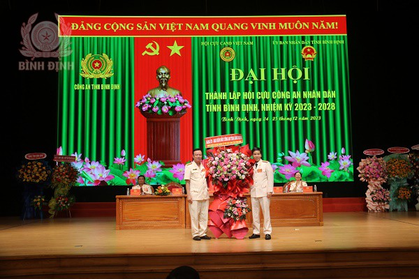 Đại hội thành lập Hội cựu Công an nhân dân tỉnh Bình Định.