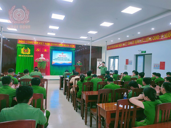 Đoàn Thanh niên Công an thị xã Hoài Nhơn đã tổ chức Hội nghị tổng kết công tác Đoàn và phong trào thanh niên năm 2023, triển khai nhiệm vụ năm 2024.