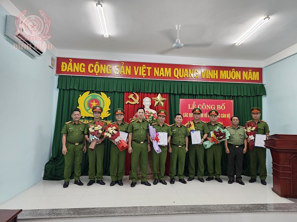 Công an huyện Tây Sơn triển khai các đội thuộc cơ quan Cảnh sát điều tra theo mô hình tổ chức mới