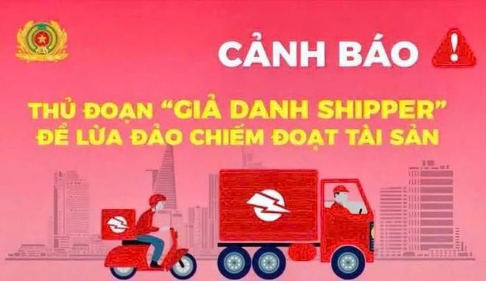 Thủ đoạn lừa đảo mới: Giả danh người giao hàng lừa đảo chiếm đoạt tài sản.